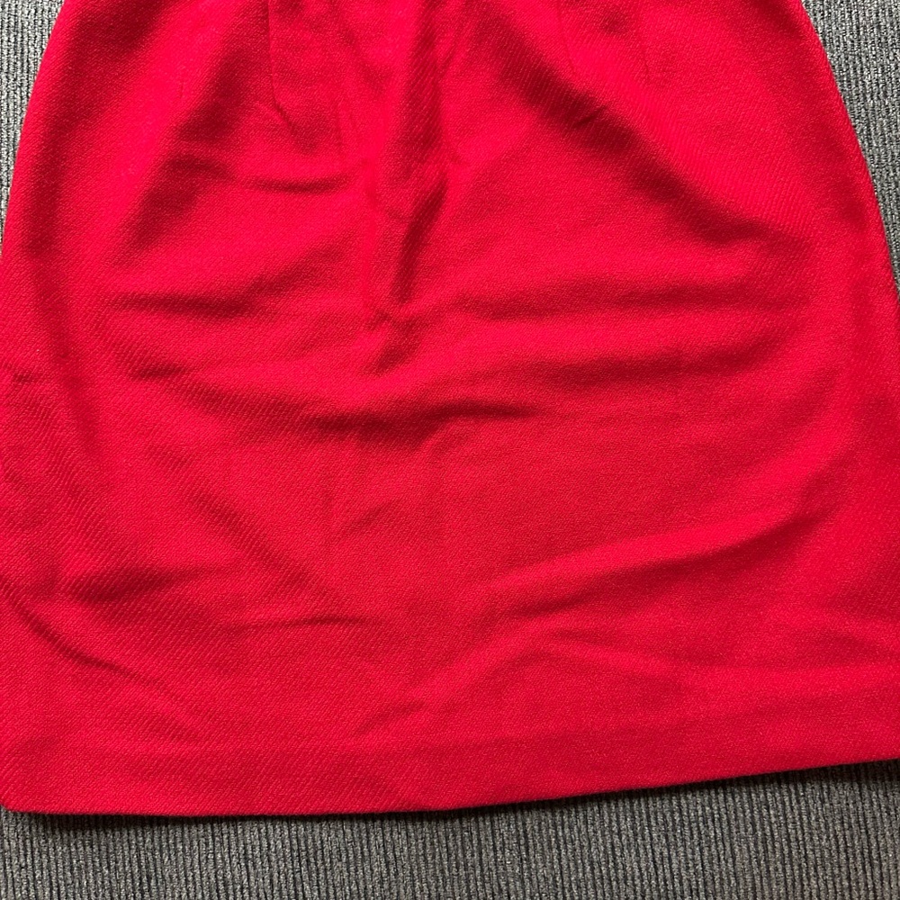 Elegant Red Women's Skirt